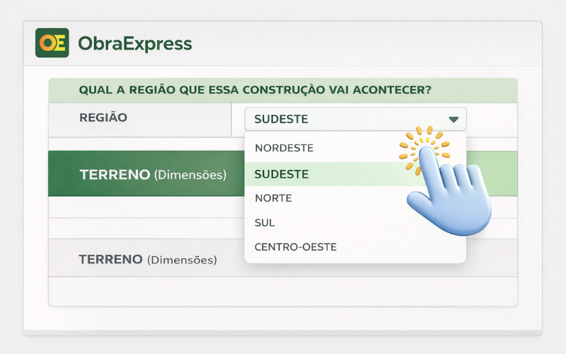 Selecione sua região