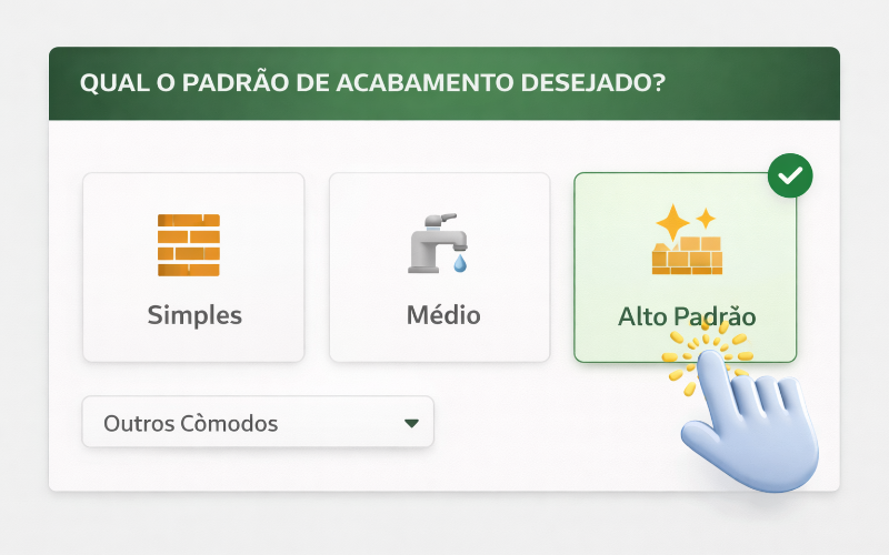 Padrões de acabamento